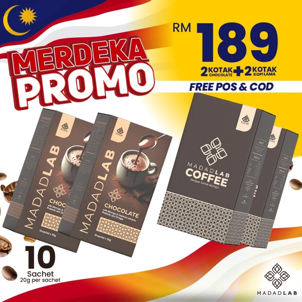 MERDEKA - 2 KOPI MADAD VERSI ASAL + 2 COKLAT