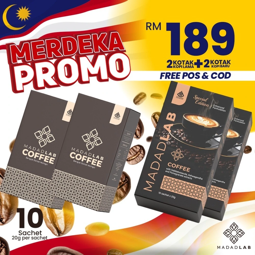 MERDEKA - 2 KOPI MADAD VERSI ASAL + 2 KOPI SPECIAL EDITION