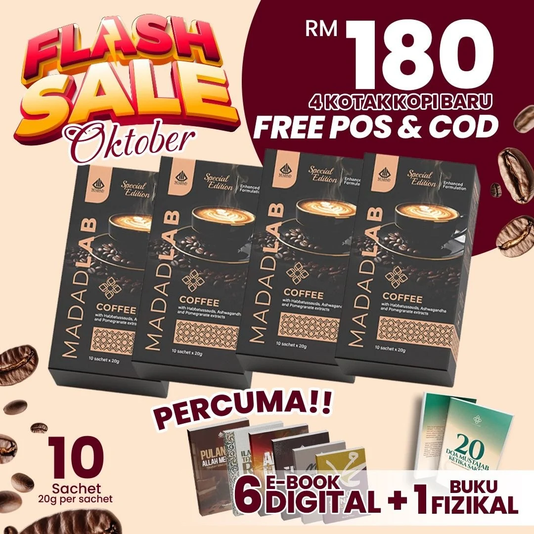 FLASH SALE OKTOBER - 4 Kopi Baru